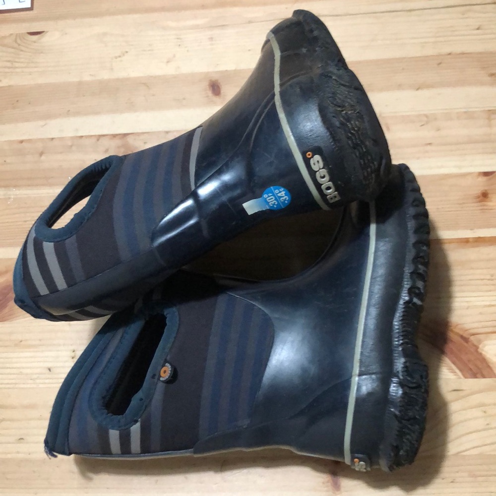 BOGS Waterproof Winter Snow Boots Toddler 8 Navy